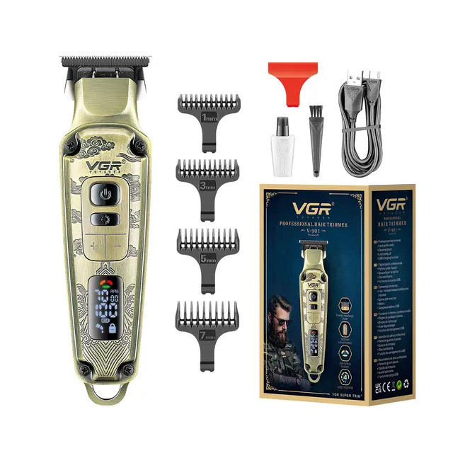 ماشین اصلاح موی سر و صورت مدل V-901 وی جی آر ا VGR V901 Hair Trimmer