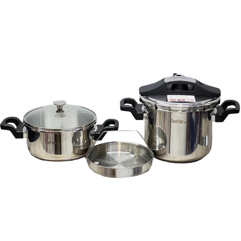 زودپز دوقلوی تفال پلاس 5 و 7 لیتر Tefal