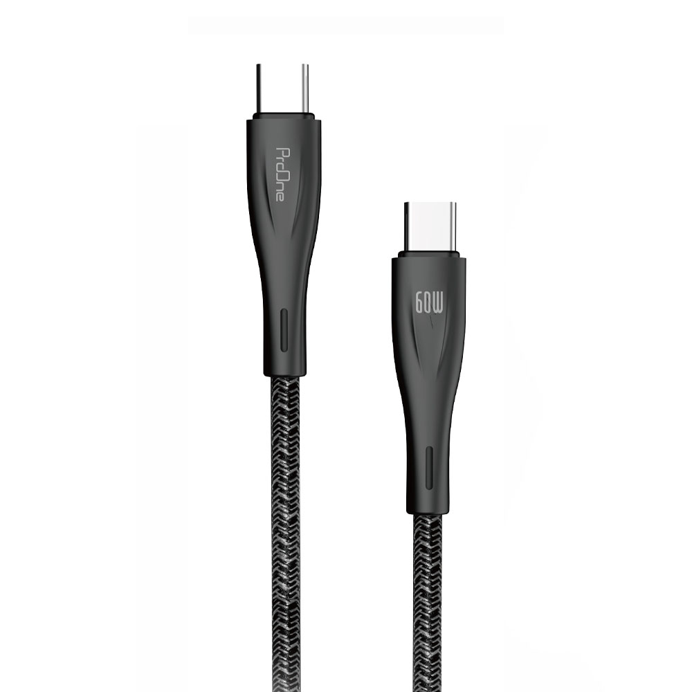 کابل تایپ سی به تایپ سی پرووان TYPE-C TO TYPE-C CABLE PCC112 — تصویر ۳
