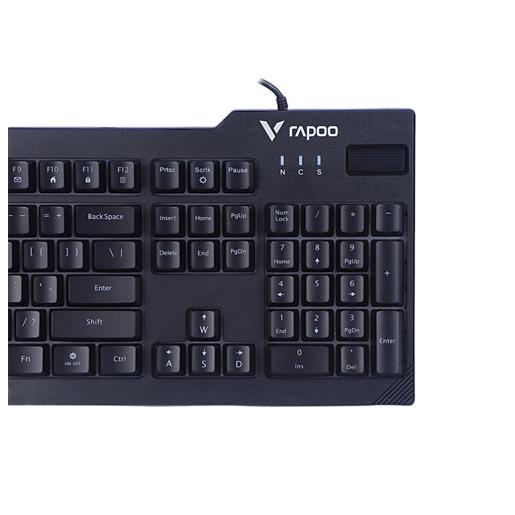کیبورد گیمینگ رپو مدل RAPOO V50S رنگ مشکی — تصویر ۸