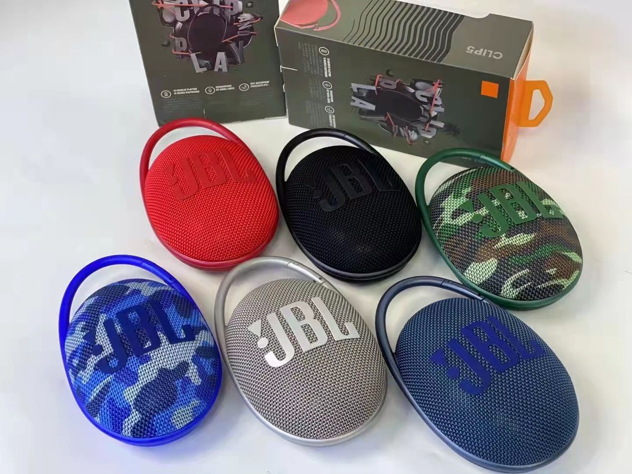 اسپیکر بلوتوثی جی بی ال مدل Clip 5 ا JBL Clip 5 های کپی