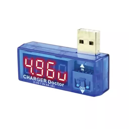 تستر USB TESTER و مانیتورینگ شارژ DOCTOR CHARGER