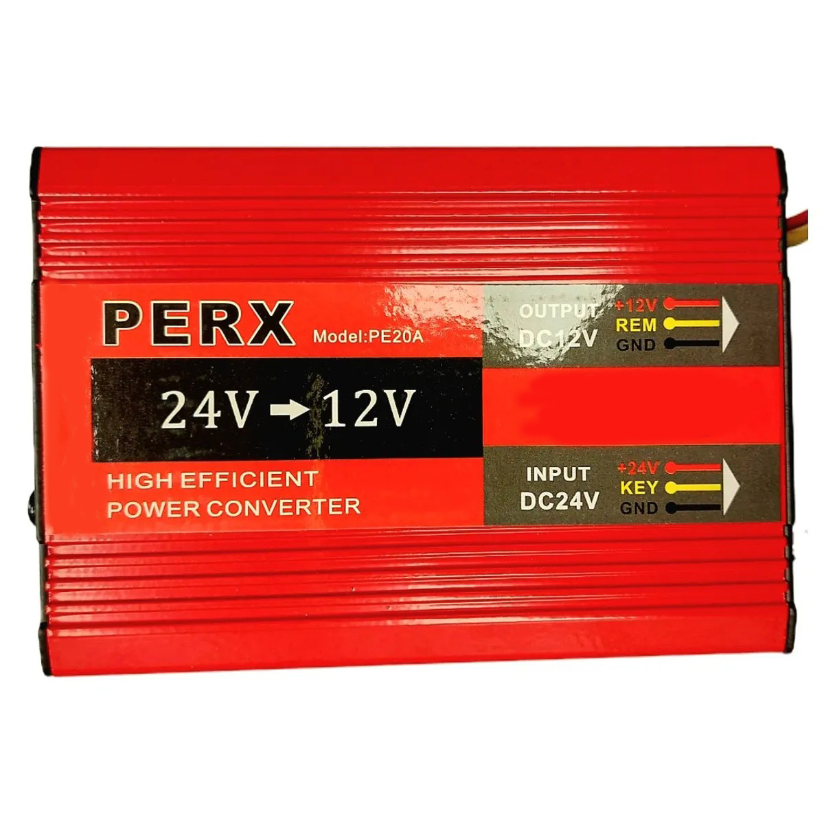 مبدل برق خودرو 24 ولت به 12 ولت DC 10A مارک PERX — تصویر ۴