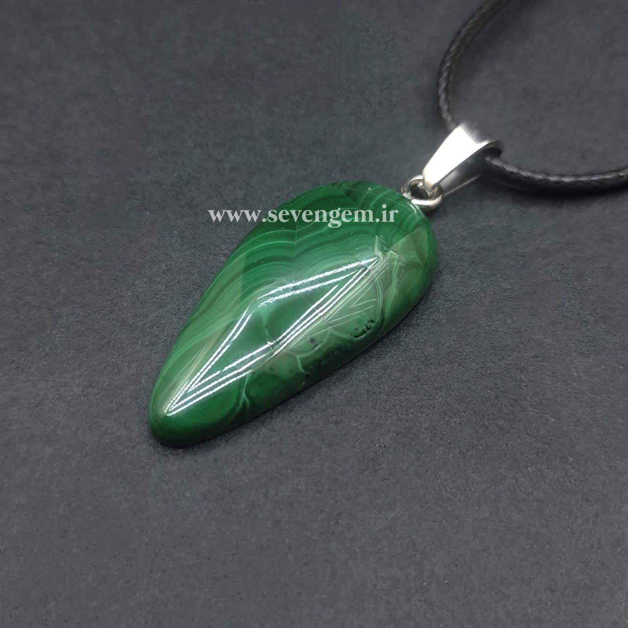 گردنبند مالاگیت کنگو (کدB277)