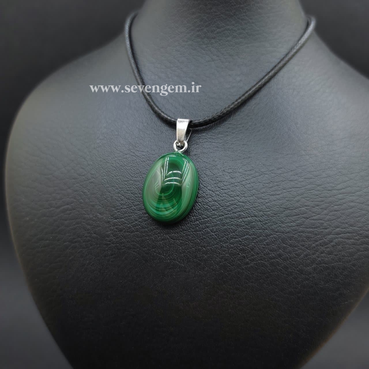 گردنبند مالاگیت کنگو (کدB265) — تصویر ۳