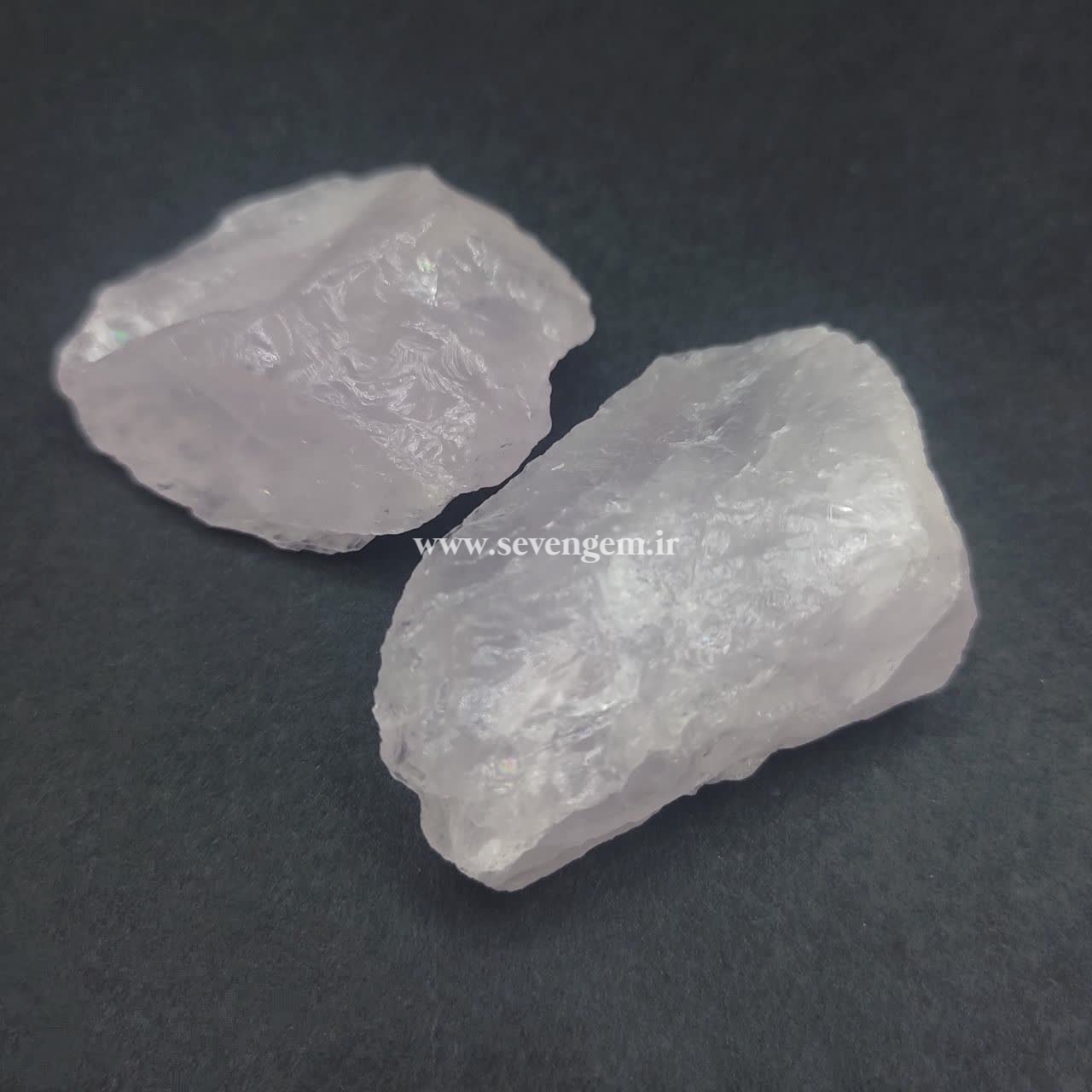 پک راف سنگ رز کوارتز ماداگاسکار (B188) — تصویر ۲