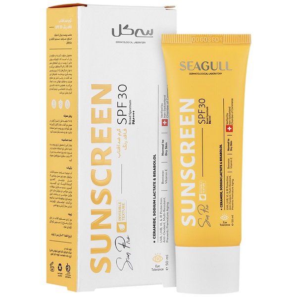 کرم ضد آفتاب بیرنگ SPF30 سی گل حجم 50 میل — تصویر ۲