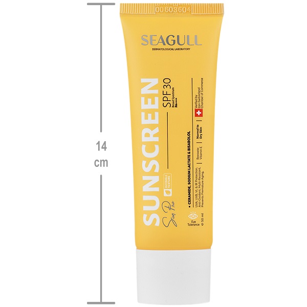 کرم ضد آفتاب بیرنگ SPF30 سی گل حجم 50 میل — تصویر ۴