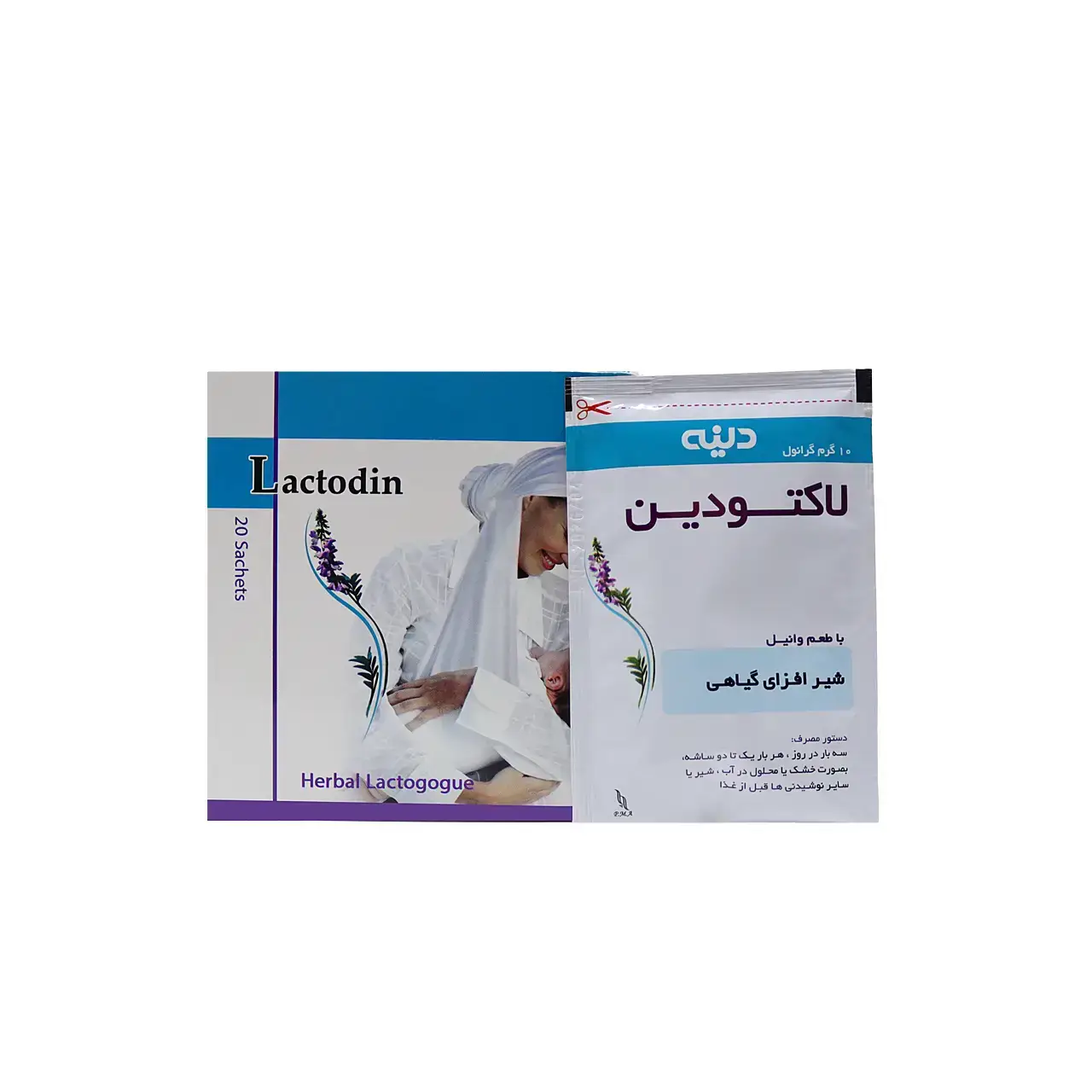 پودر لاکتودین دینه 20 ساشه — تصویر ۲