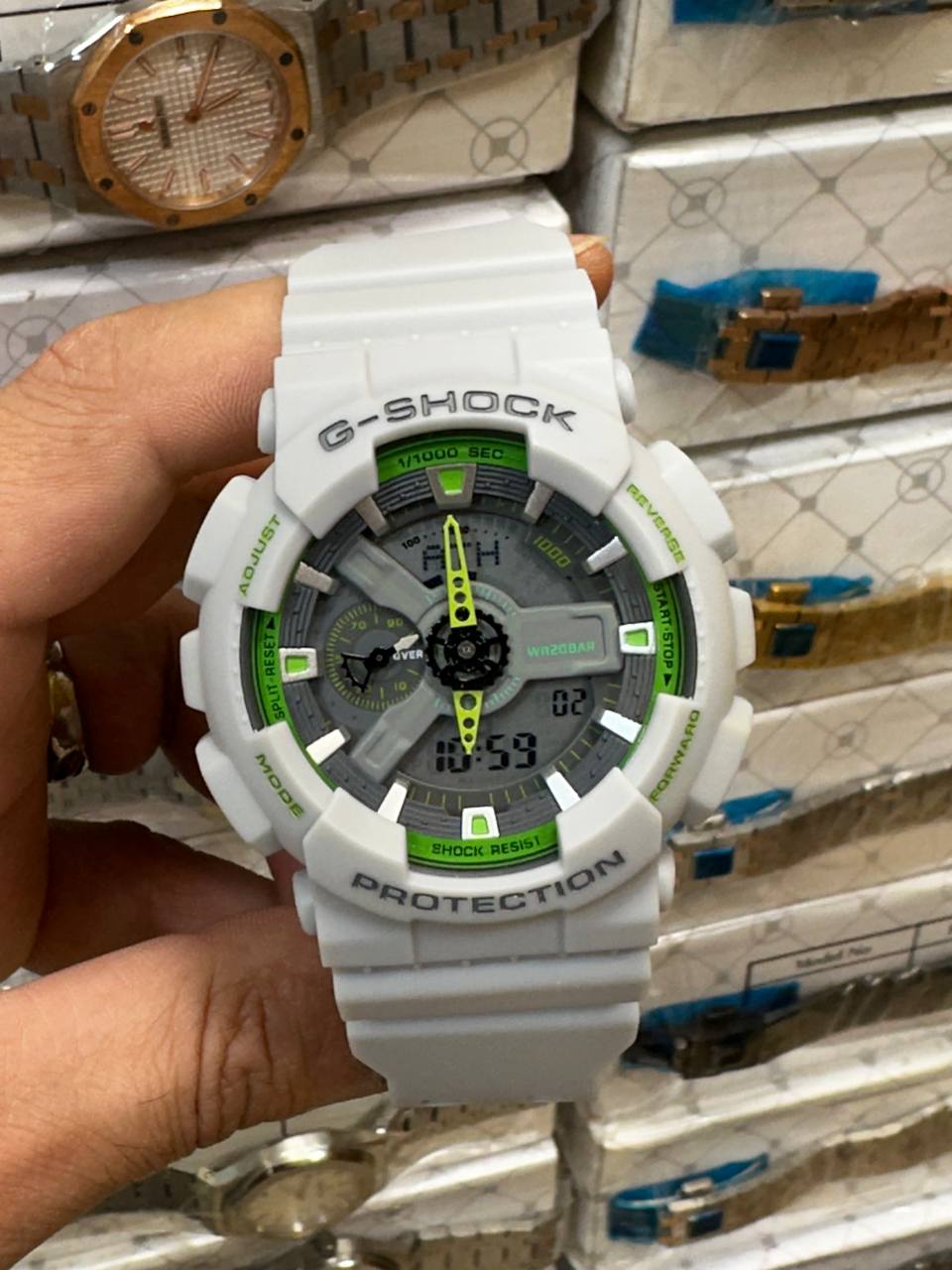 ساعت اسپرت جی شاک مدل GA-110 دارای ساعت جهانی کیفیت عالی در رنگ بندی متنوع کد 1924820 — تصویر ۳