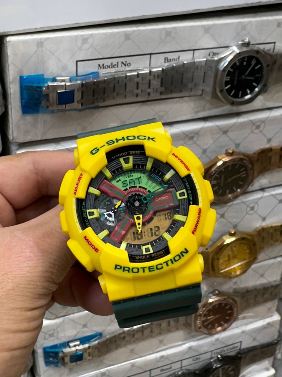 ساعت اسپرت جی شاک مدل GA-110 دارای ساعت جهانی کیفیت عالی در رنگ بندی متنوع کد 1924820 — تصویر ۵