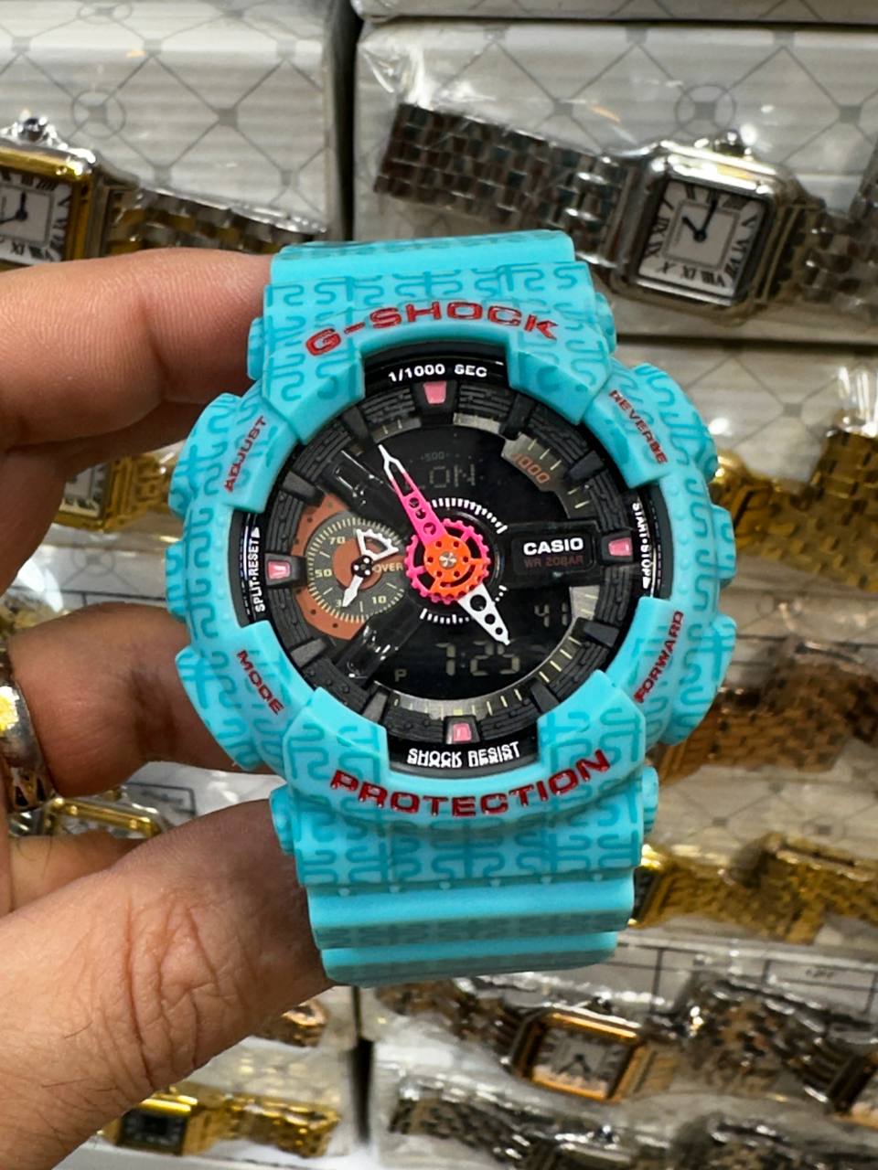 ساعت اسپرت جی شاک مدل GA-110 دارای ساعت جهانی کیفیت عالی در رنگ بندی متنوع کد 1924820