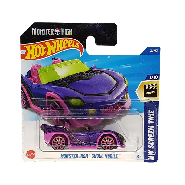 ماشین هات ویلز مدل Monster High Ghoul Mobile کد HYW61
