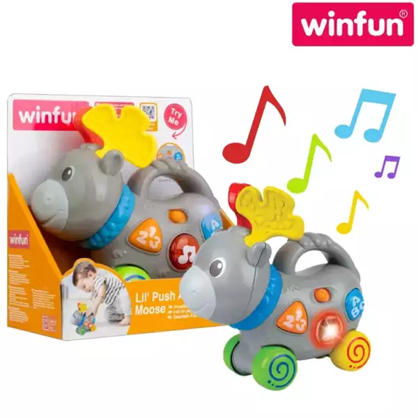 گوزن موزیکال با حرکت آرام وین فان winfun