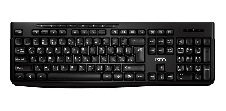 کیبورد بی سیم تسکو مدل TK7007 W