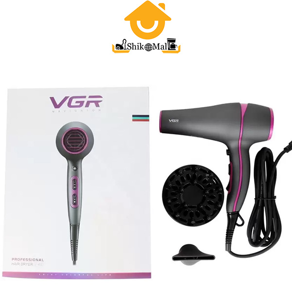 سشوار حرفه ای وی جی ار مدل VGR V-402 — تصویر ۶