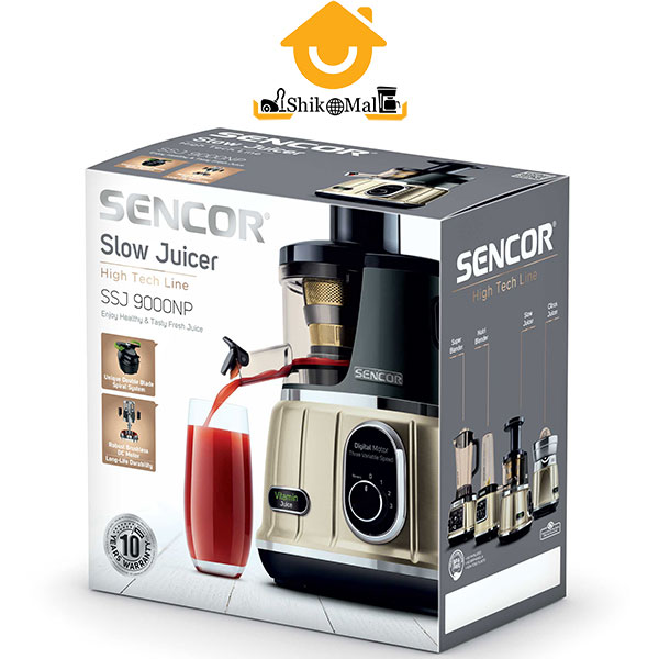آب میوه گیری و عصاره گیر سنکور مدل SSJ 9000NP — تصویر ۳