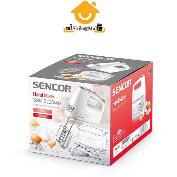 همزن برقی دستی سنکور مدل SHM 5206WH — تصویر ۸