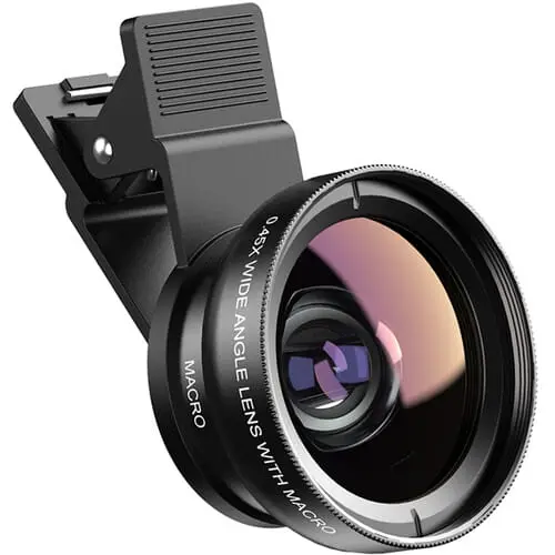لنز کلیپسی موبایل Apexel APL-0.45WM Wide Macro Lens