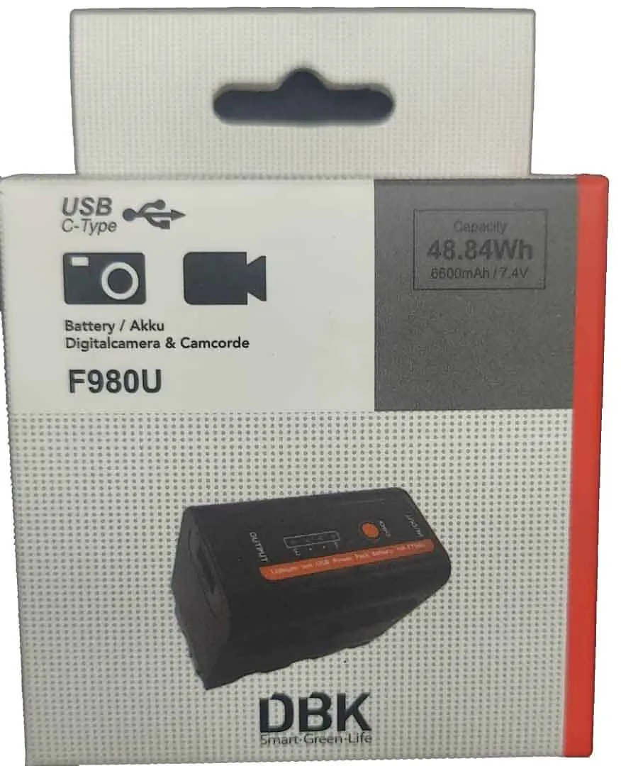 باتری DBK F980U Type-C mAh6600 — تصویر ۳