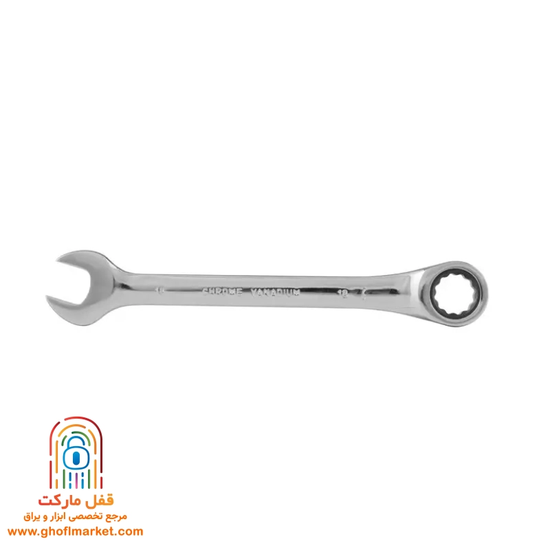 آچار یک سر جغجغه یک سر تخت سایز 18 رونیکس مدل RH-2168