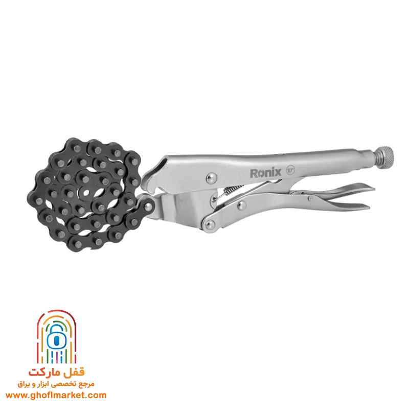 انبر قفلی زنجیری سایز 10 رونیکس RH-1442