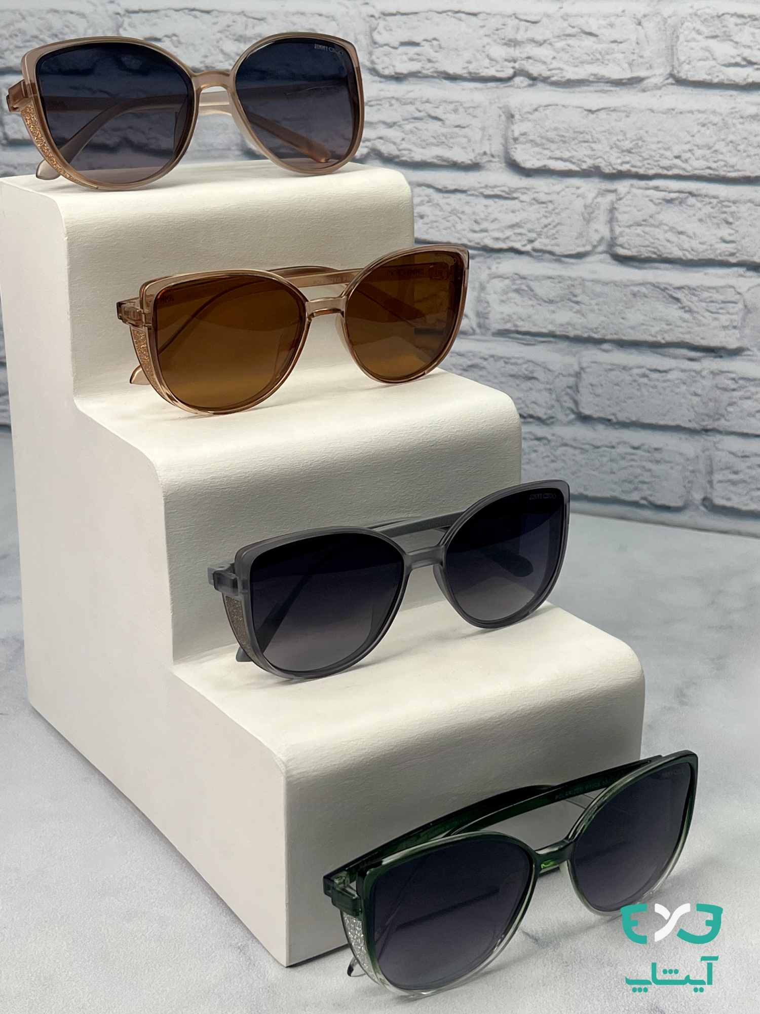 عینک آفتابی فشن جیمی چو JIMMY CHOO کد 1008 — تصویر ۴