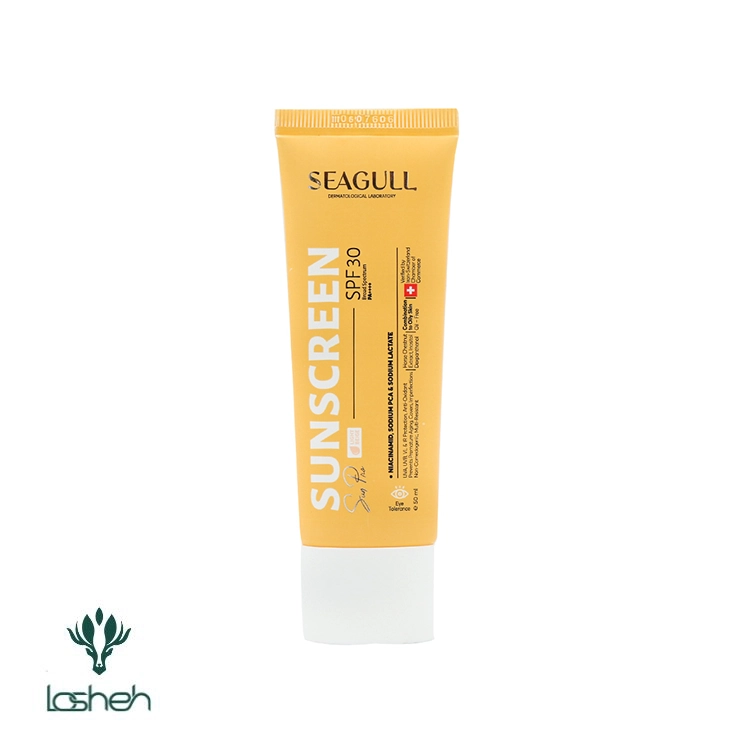 کرم ضدآفتاب رنگی فاقد چربی سی گل SPF30 — تصویر ۲