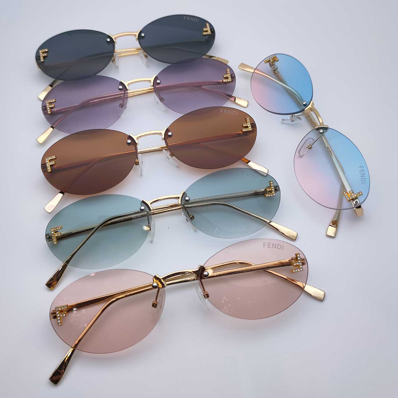 عینک آفتابی فندی کد Fendi 90202