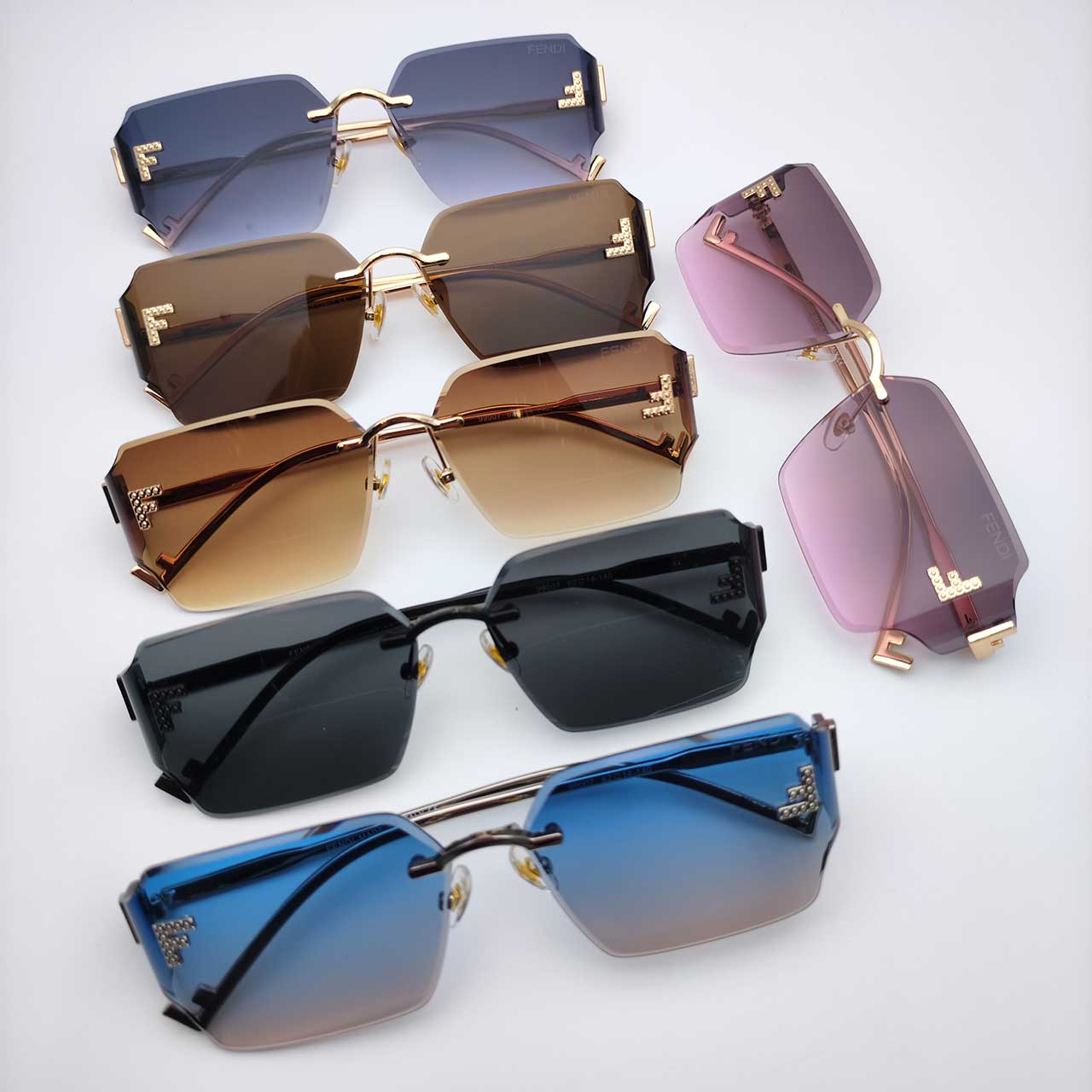 عینک آفتابی فندی کد Fendi 99007