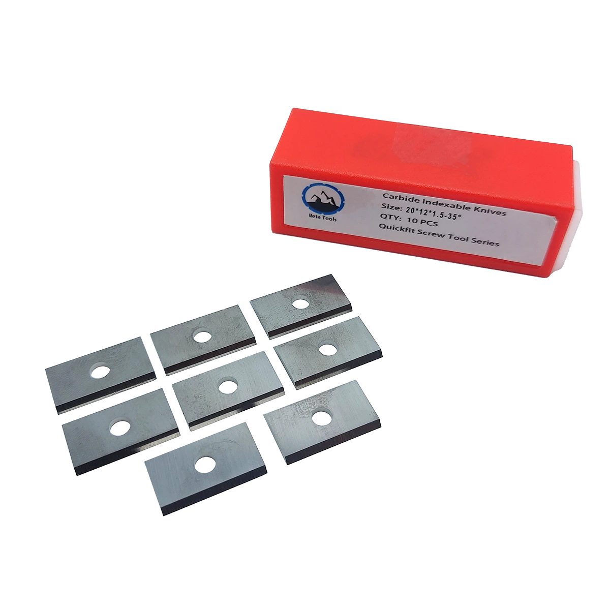 تیغچه کارباید دولبه 1.51220 زاویه 35 درجه متا تولز (Meta Tools) — تصویر ۲