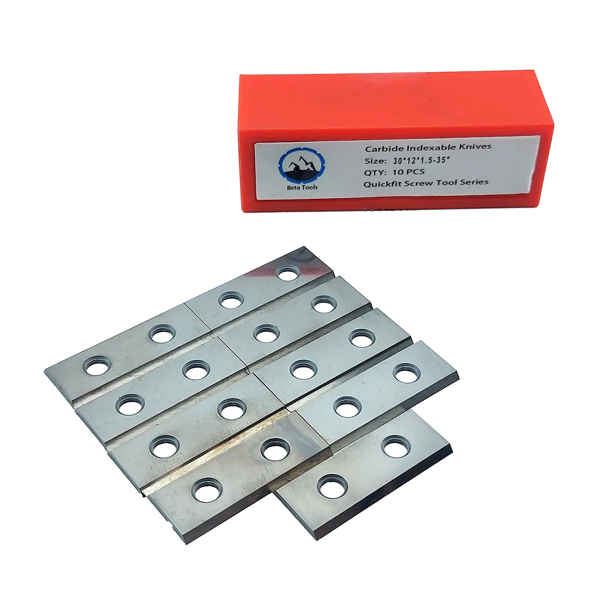 تیغچه کارباید دولبه 1.51230 زاویه 35 درجه متا تولز (Meta Tools) — تصویر ۲