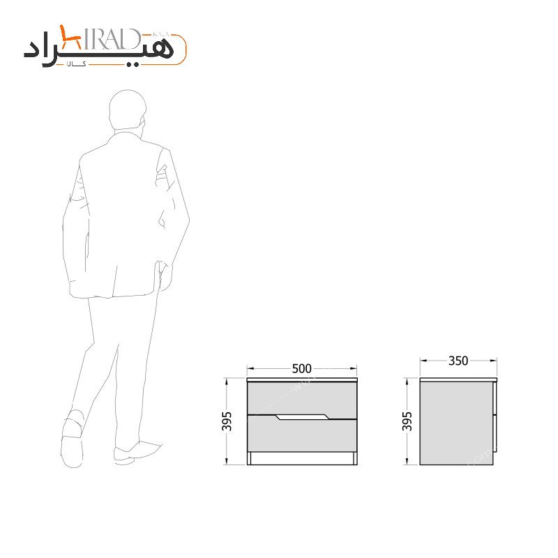 پاتختی هیراد مدل PT106 — تصویر ۸