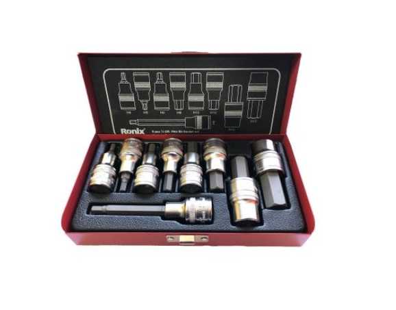 جعبه بکس 9 عددی شش گوشه رونیکس مدل RH-2692