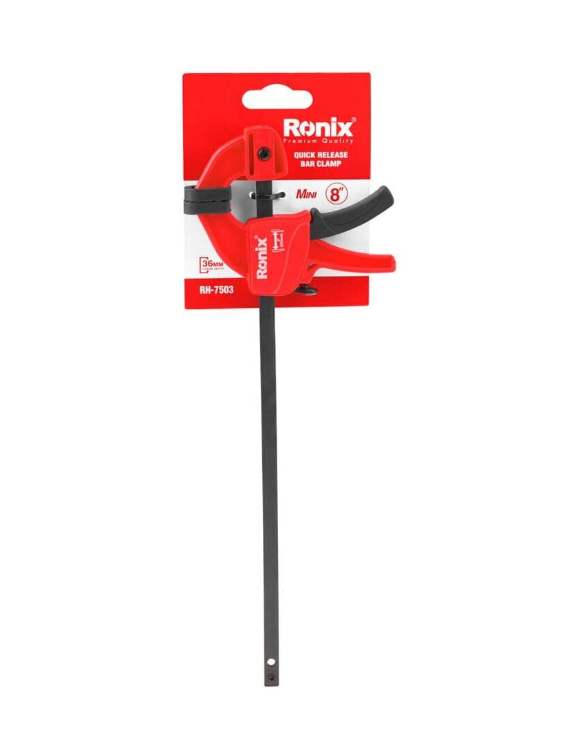 پیچ دستی فشاری فانتزی 20 سانتی رونیکس مدل RH-7503