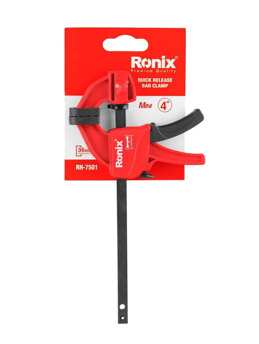 پیچ دستی فشاری فانتزی 10 سانتی رونیکس مدل RH-7501