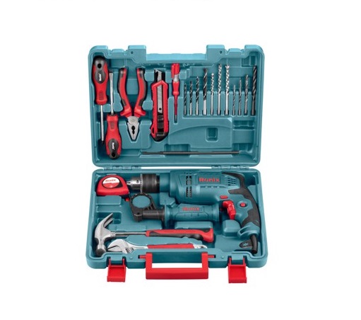 کیت دریل چکشی 650 وات رونیکس مدل RS-0001