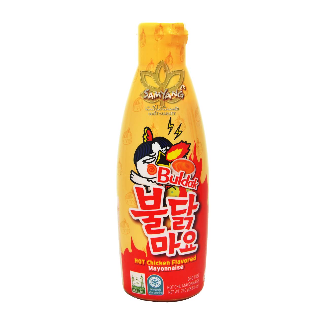 سس مایونز تند طعم مرغ ۲۵۰ گرم بولداک سامیانگ – samyang