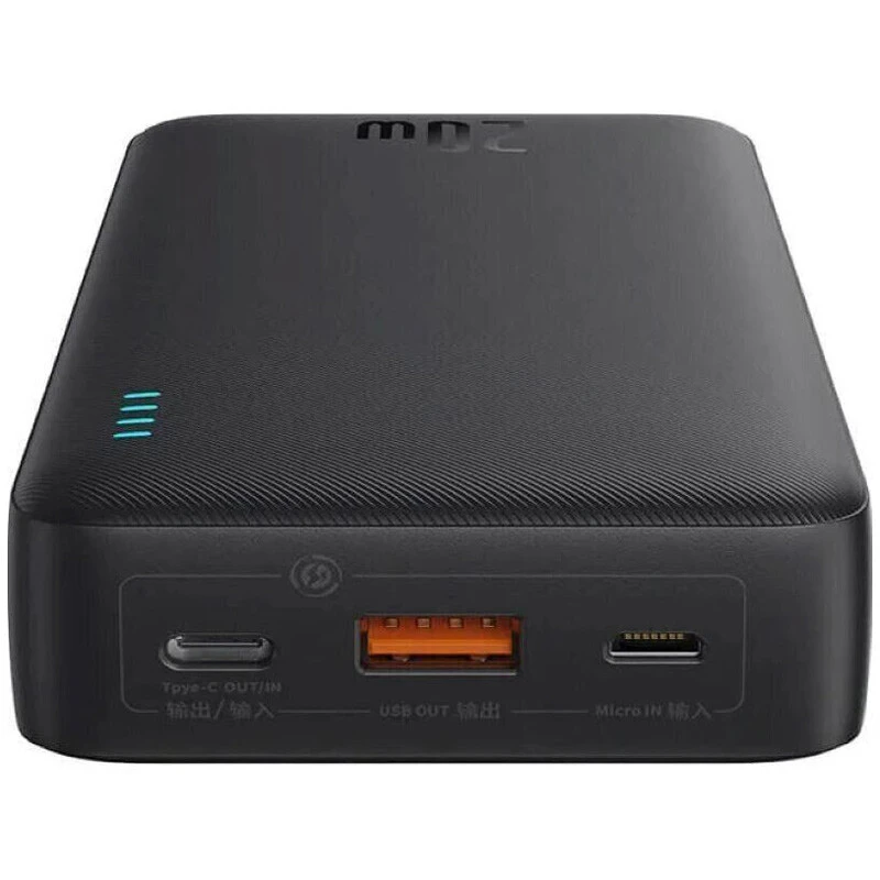 پاور بانک فست شارژ 20000 باسئوس Baseus Airpow PPAP20K DZ-JD1 PPQD010002 QC3 PD 20W — تصویر ۴