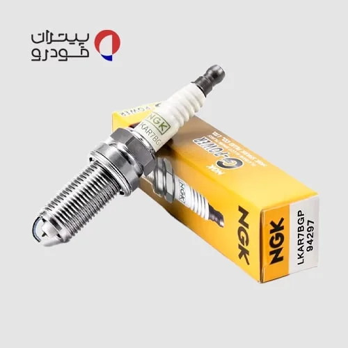 شمع پایه بلند NGK پلاتینیوم LKAR7BGP 94297 — تصویر ۲