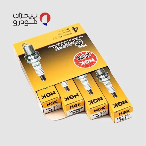 شمع پایه بلند NGK پلاتینیوم LKAR7BGP 94297 — تصویر ۷