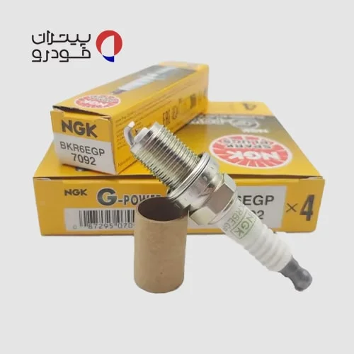 شمع NGK 7092 پایه کوتاه BKR6EGP — تصویر ۶
