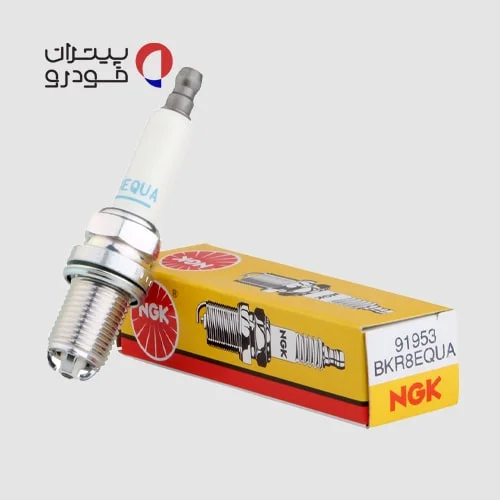 شمع پایه استاندارد NGK نیکلی BKR8EQUA 91953 — تصویر ۲