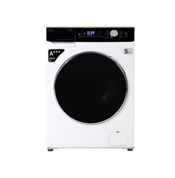 ماشین لباسشویی جی پلاس مدل KD1048W ظرفیت 10.5 کیلوگرم