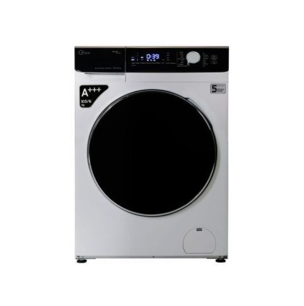 ماشین لباسشویی جی پلاس مدل KD1048S ظرفیت 10.5 کیلوگرم