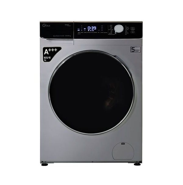 ماشین لباسشویی جی پلاس مدل KD1048T ظرفیت10.5کیلوگرم