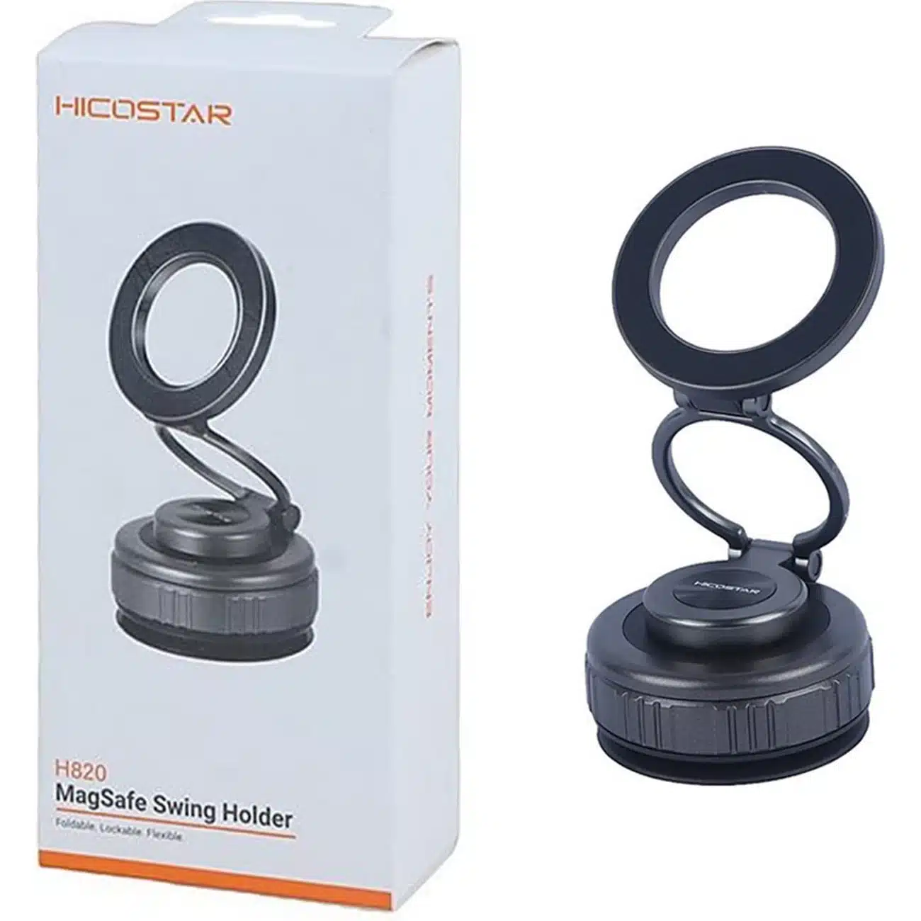 پایه نگهدارنده مگنتی گوشی و تبلت هایکواستار HICOSTAR مدل H820 — تصویر ۲