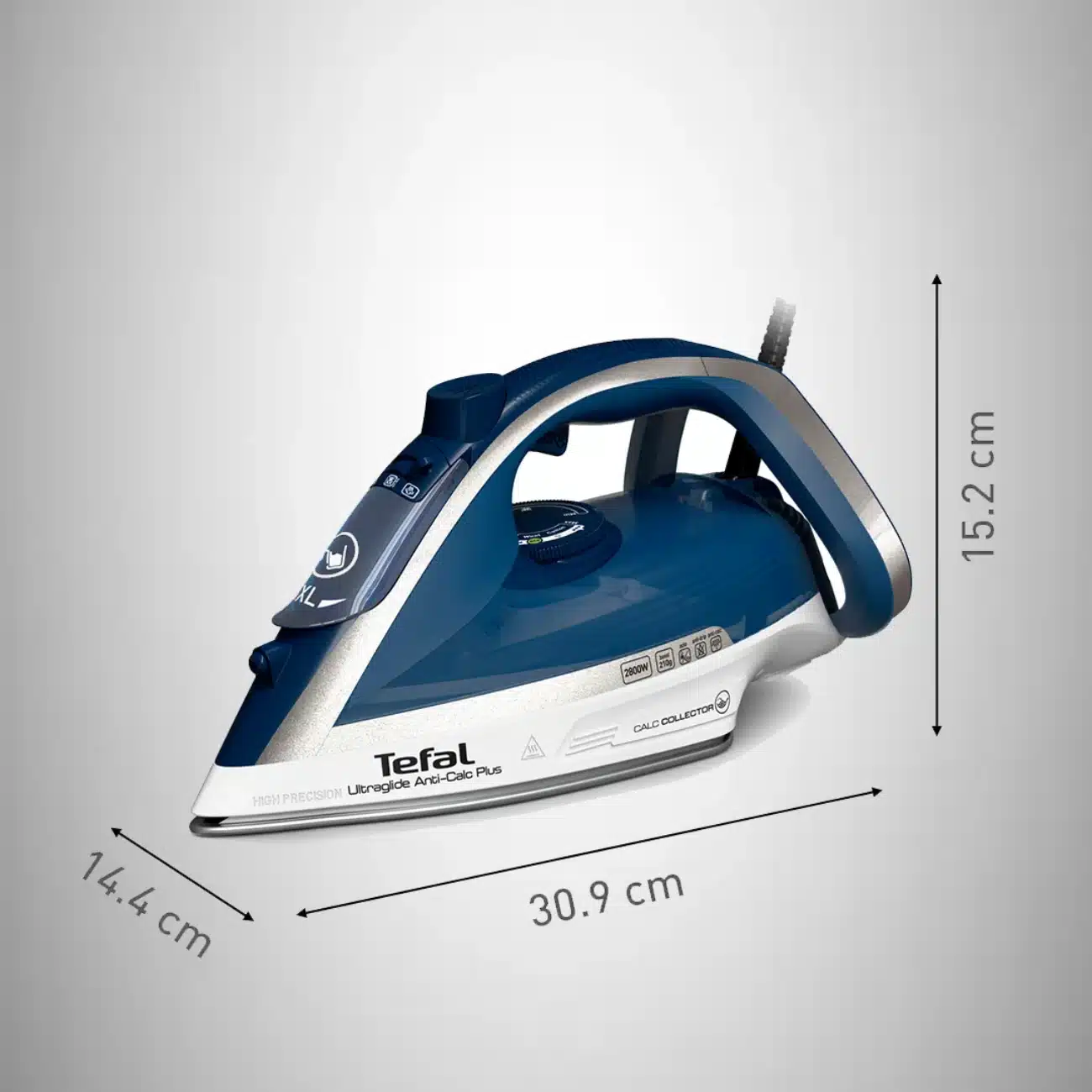 اتو بخار تفال Tefal مدل FV5820 با توان 2800 وات — تصویر ۴