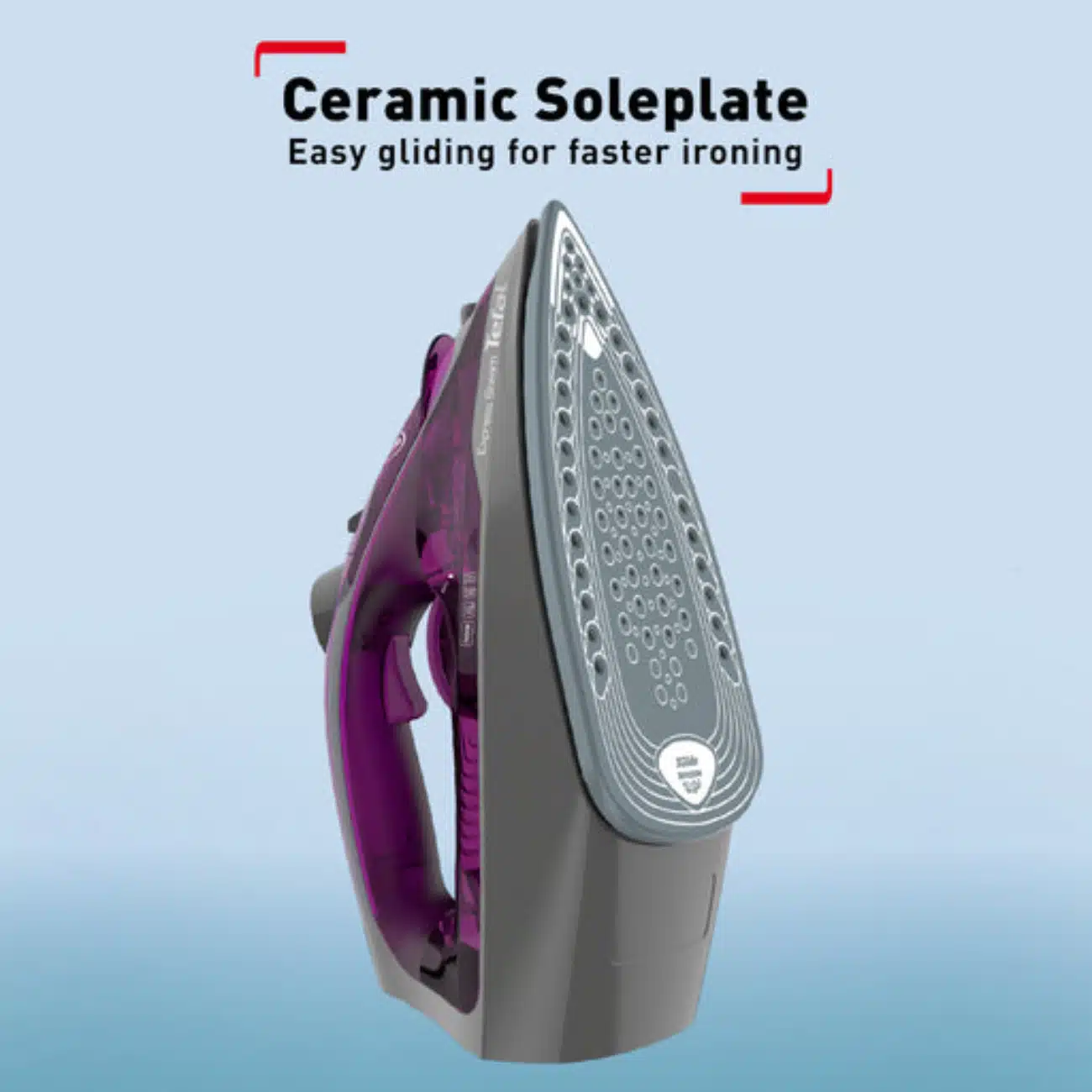 اتو بخار تفال Tefal مدل FV2843M0 توان 2600 وات — تصویر ۴