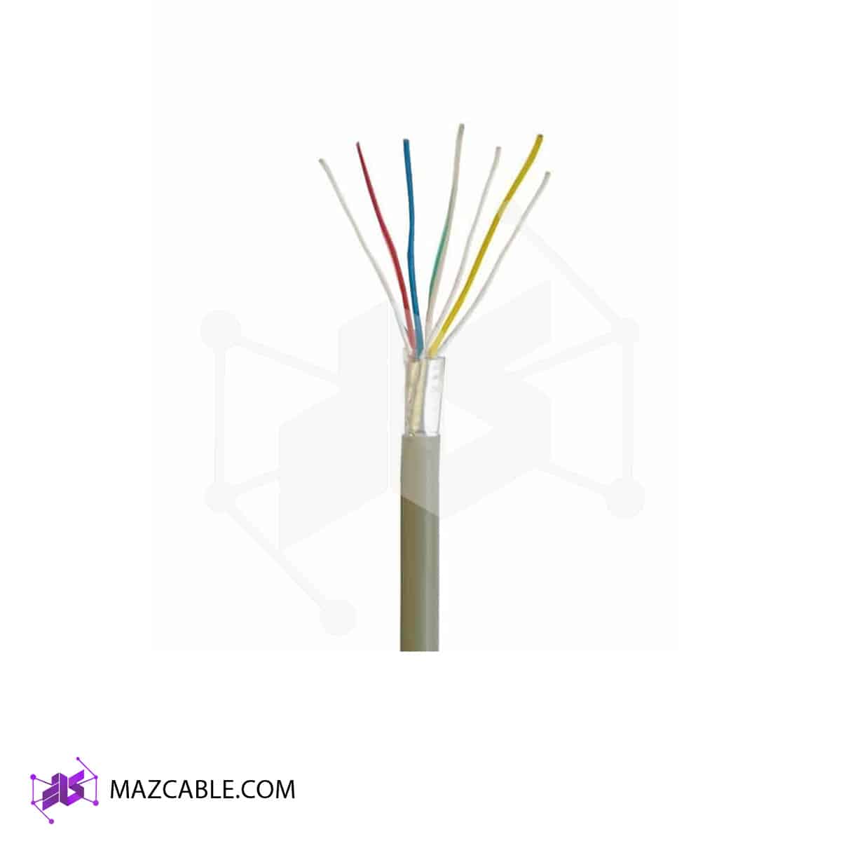 کابل مخابراتی 4زوج 0.6 طوسی طول 300 متر